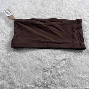 SKIMS Fits Everybody Bandeau Bra Cocoa Brown BR-BND-2026 Size S New